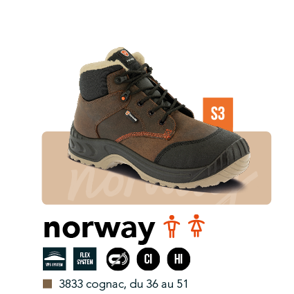 Gamme Nebraska mod&egrave;le Norway