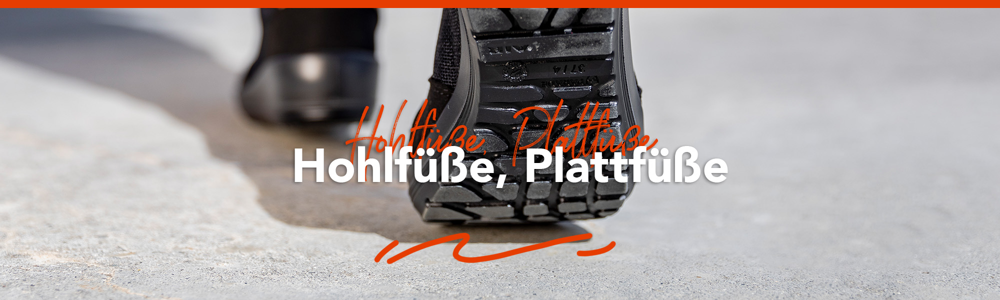 pieds creux pieds plats