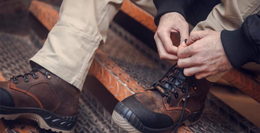 Mal aux pieds dans ses chaussures de sécurité : comment l'éviter ? 