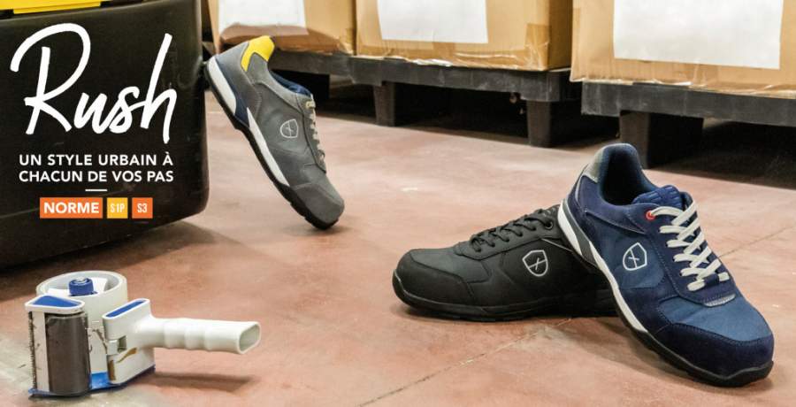 Nouvelle gamme Rush, un style urbain à chacun de vos pas !