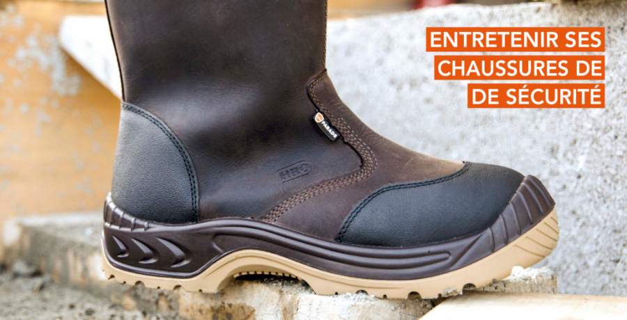 Nettoyer ses chaussures de sécurité ! 